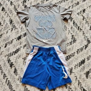 Nike Short and Tee Set Boys Size 5